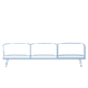 three seated couch